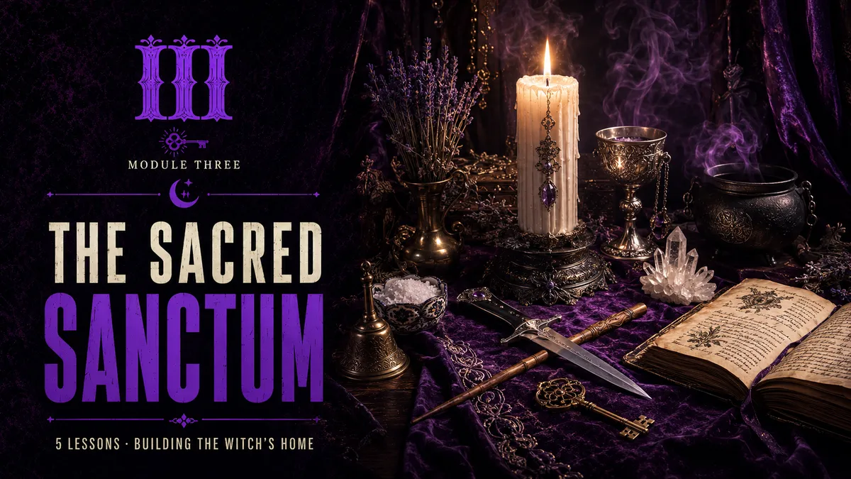 The Sacred Sanctum module cover